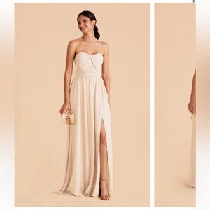 Birdy Grey Grace Convertible Dress Champagne Size L